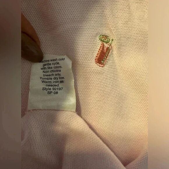 J. Crew Polo | Light Pink | Size Large - Picture 5 of 5